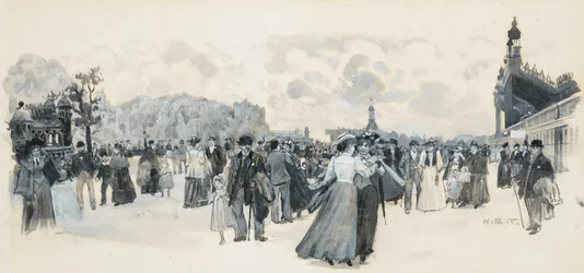 Dans les Jardins de Belle Vue