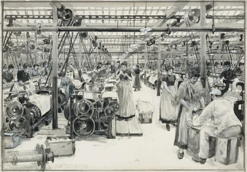 Ateliers de tissage, moulins de Howarth