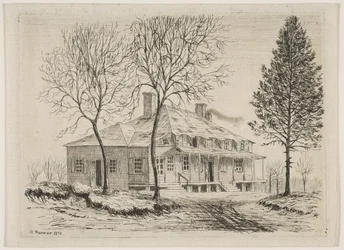 Maison Somerindyck des Scènes du Vieux New York, 1870