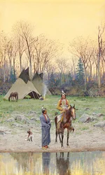 Indien à cheval, 1899