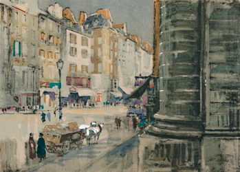 La rue de Saint-Antoine de la Révolution, vers 1927