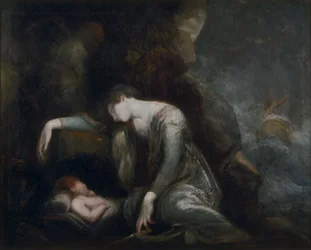 Danaé et Persée sur Sériphos(?)