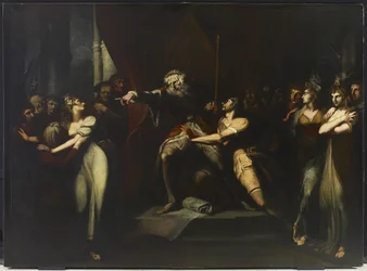 Lear bannissant Cordelia, vers 1784-90
