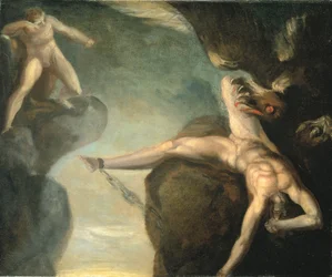 Prométhée libéré par Hercule, 1781-1785