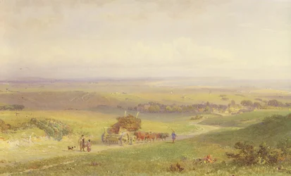 Baie de Pevensey, Sussex, 1868