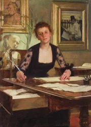 Portrait de la femme de l