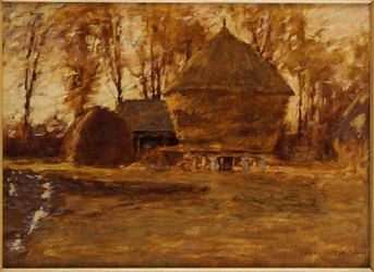 Meules de foin du Sussex, 1917