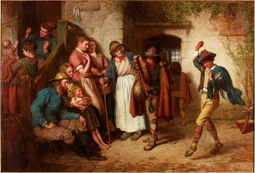 Une invasion étrangère, vers 1871