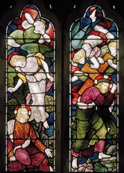 Christ assisté par des anges
