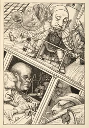 Il avait complètement oublié son nom, extrait de La Chasse au Snark, une Agonie en Huit Crises, par Lewis Carroll, pub. 1876