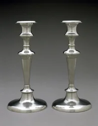 Paire de chandeliers, c. 1842-1847