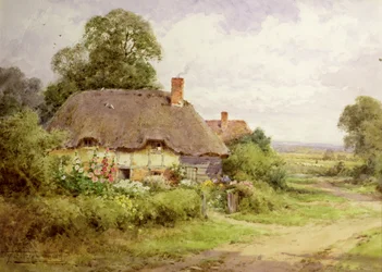 Scène de chaumière