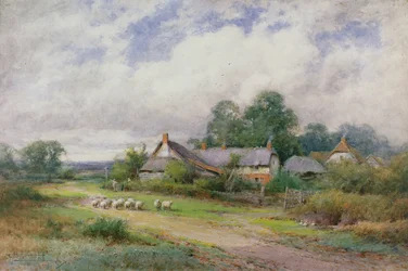 Retour du marché, un hameau du Bedfordshire