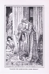 Blanche la reine mère embrasse Herman