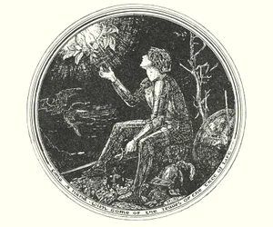 Illustration pour The Pilgrim