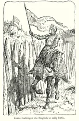 Jeanne met les Anglais au défi de s