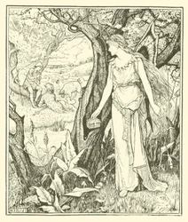 Sylvain et Jocosa (gravure)