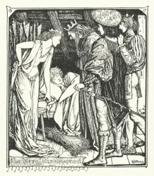 Le héros découvert (gravure)