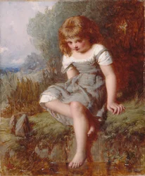 La baigneuse timide