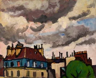 Toits et nuages, Paris, 1910-1912