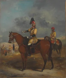 Un officier du 1er Cavalerie Irrégulière du Bengale