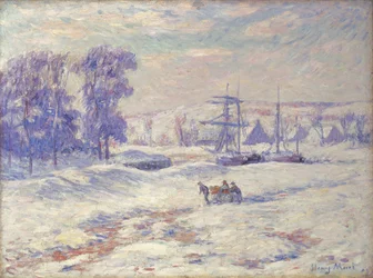 Neige à Quimper, 1909