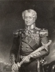 Sir Robert Henry Sale, gravé par F. Holl, de 