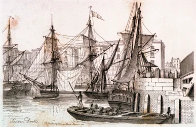 Les docks de Londres