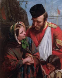 De retour à la maison, 1858