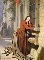 Mère déposant son enfant à l