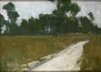 Route de campagne en France