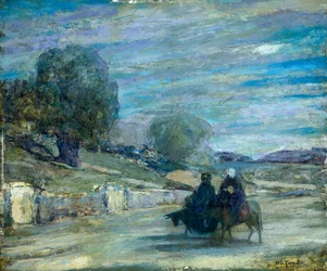 Fuite en Égypte, 1921