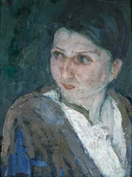 Tête de femme à Jérusalem
