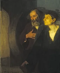 Les deux disciples au tombeau, c.1906