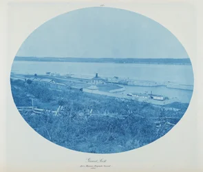 Rocher de garde, canal des rapides de Des Moines L.W.