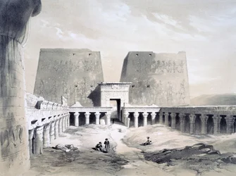 Edfou, 19e siècle
