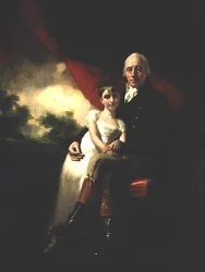 John Stirling de Kippendavie et sa fille, Jane