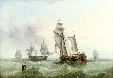 Navigation hollandaise et britannique