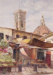 Près du Duomo, Florence, 1878