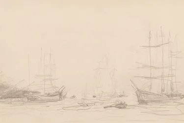 Navires dans le port de Falmouth