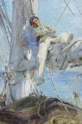 Marin endormi, Falmouth 1905
