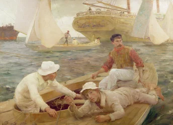 La course vers la maison, 1902
