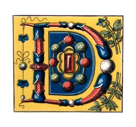 Lettre initiale D