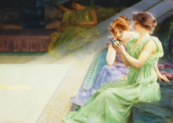 Iridescence, vers 1895