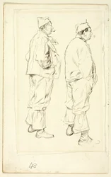 Deux croquis d