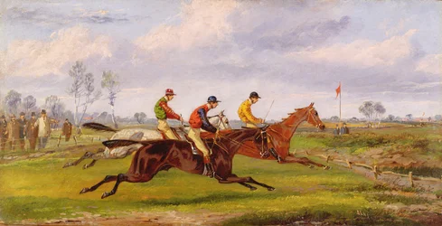 Une course de steeple-chase
