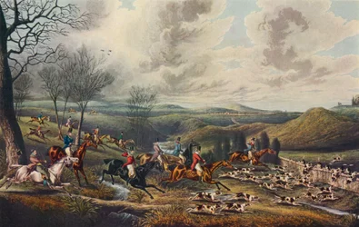 Chasse du chevreuil : Plein cri, vers 1800, 1922
