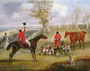 Scène de chasse : la mort