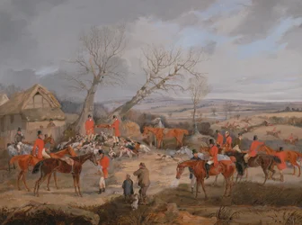 Scène de chasse : La mise à mort