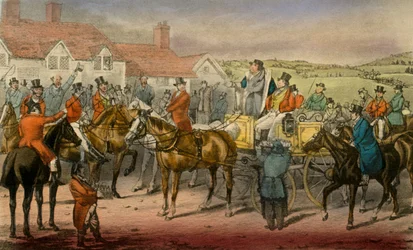 M. Jorrocks déclare son incapacité à souscrire aux Surrey Stag-hounds, 1838